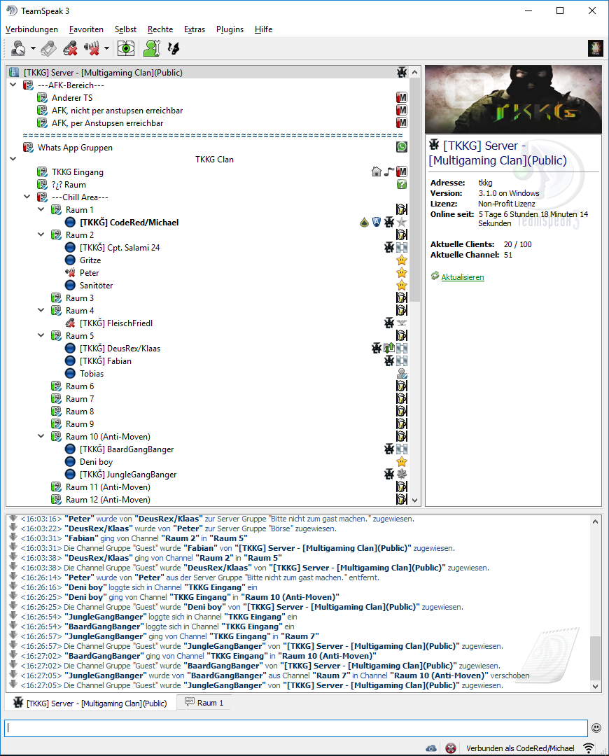 TKKG TeamSpeak
